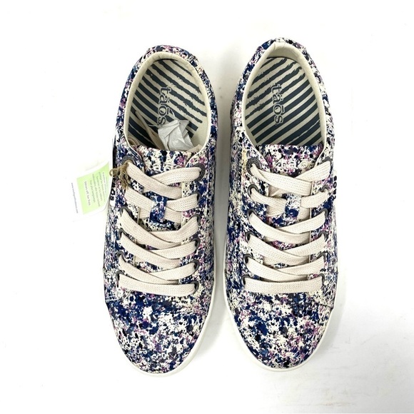 Taos Star canvas casual sneakers Navy Splash - Picture 2 of 8